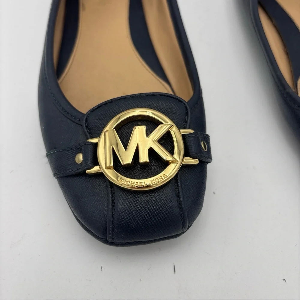 Michael Kors Blue‎ Loafers with Sleek Slip-On Design